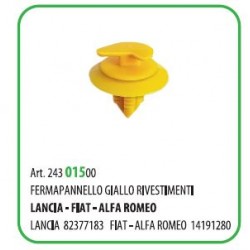 100 PZ - FERMA PANNELLI PER RIVESTIMENTI FIAT / LANCIA / ALFA ROMEO  (50235)