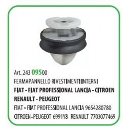 100 PZ - FERMA PANNELLI PER  RIVESTIMENTI PEUGEOT 6991Y8  (50191T)