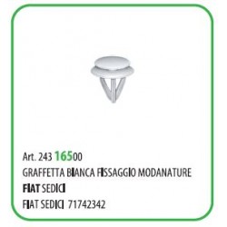 4 PZ - FISSAGGIO MODANATURE FIAT SEDICI 71742342  (71270Z)